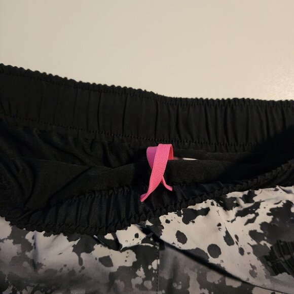 RBX X-Dri Shorts Running Black Gray Splatter Spandex Lined Active Womens Small - Picture 4 of 10